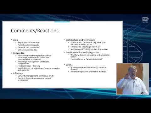 EMR Integration of Genomic Results and Automated Decision Support (Reaction) - Blackford Middleton