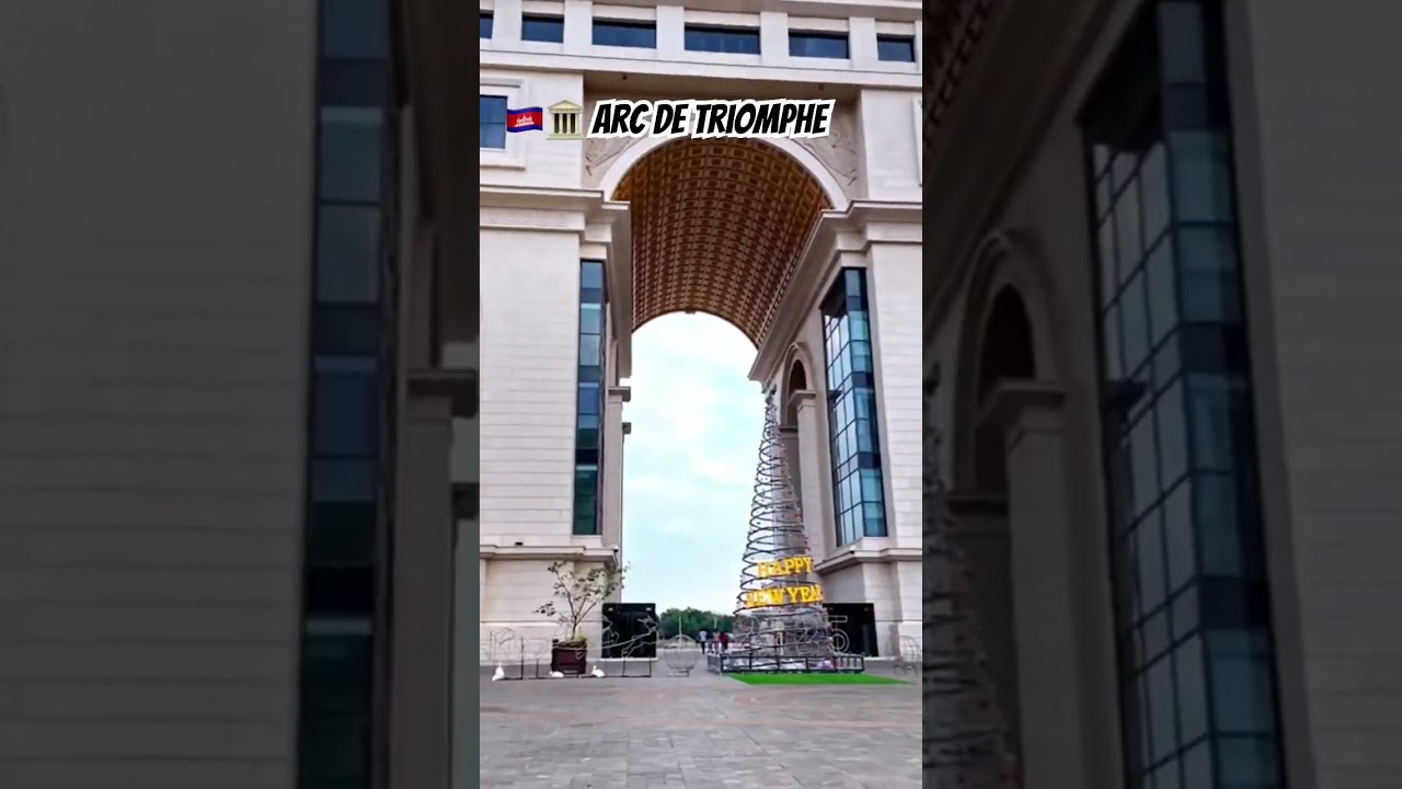 🇰🇭🏛️ Arc de Triomphe #cambodia #phnomphen #visitcambodia #arcdetriomphe #travel #asia