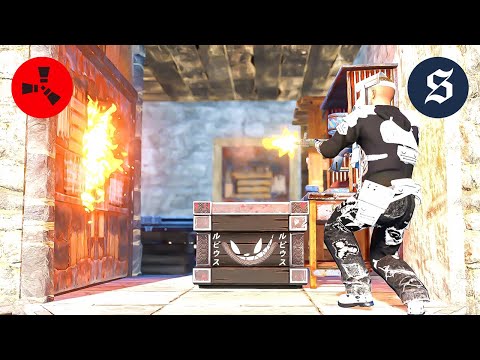 I Raided my Neighbor and I didn't expect all this in here - SOLO RUST #14 S87