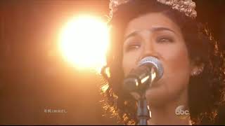 Jhené Aiko performs The Pressure on Jimmy Kimmel