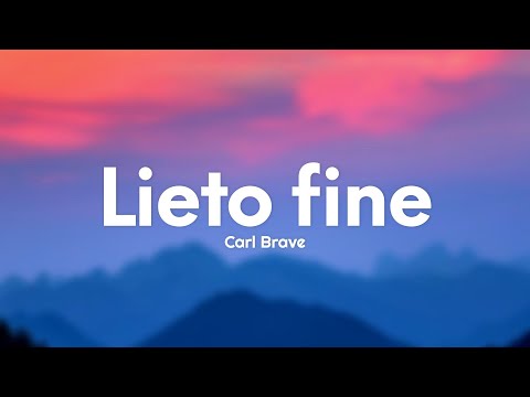 Carl Brave - Lieto fine (Testo/Lyrics)