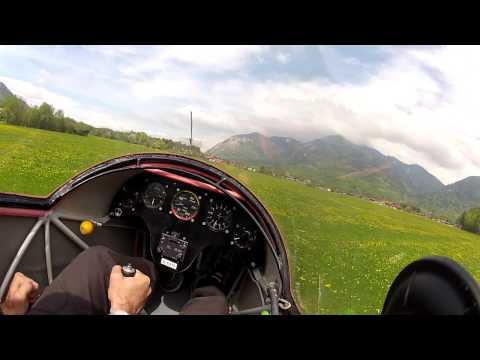 Winch launch rope break at Unterwössen