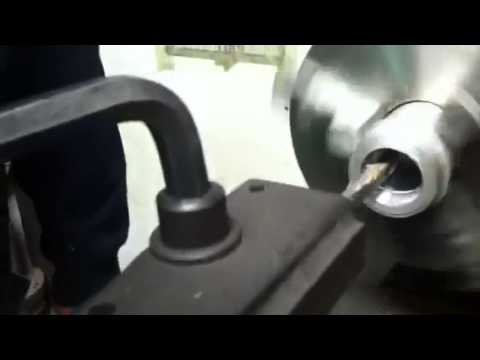 Spiral oil groove cutter.  Figure eight.