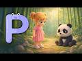 P Is For Panda ABC Alphabet Song Learn Letter P Phonics For Kids