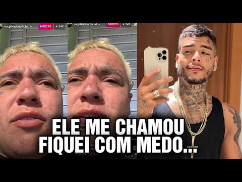 MC PIKACHU DIZ QUE SONHOU COM MC KEVIN E CONTA COMO QUE FOI *Eu fiquei com m3do* E +