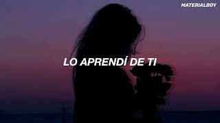LO APRENDI DE TI// Ha -Ash ( Letra)