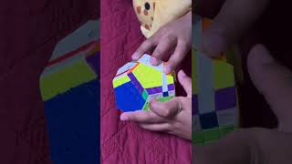 Epic Gigaminx Parity solve in 1 minute | speed cubing challenge