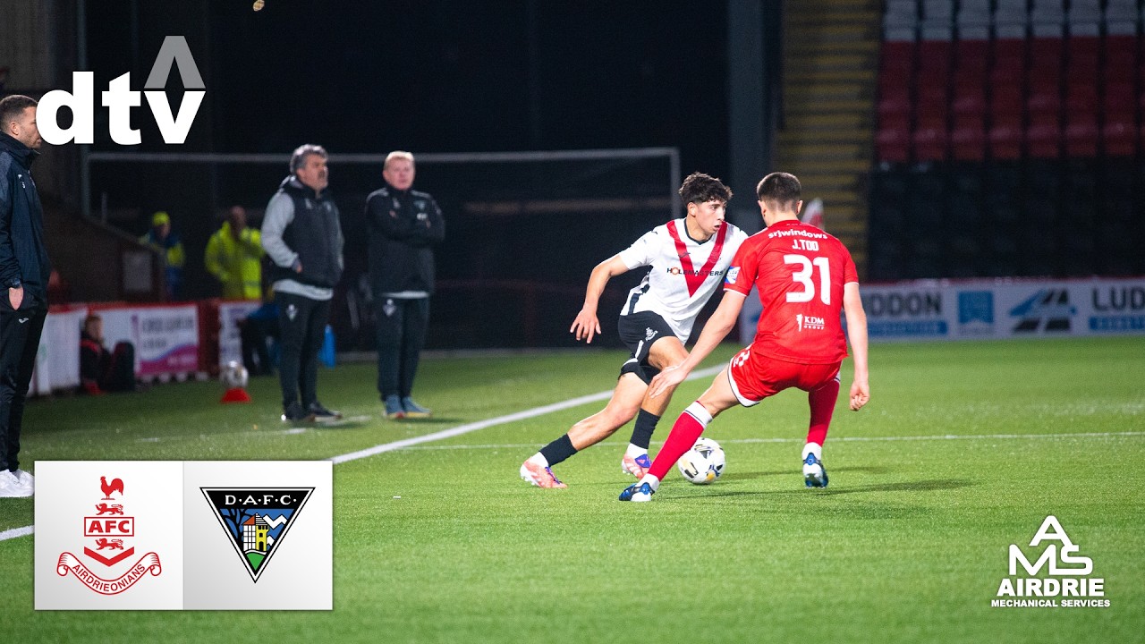 Airdrieonians vs Dunfermline Athletic Highlights