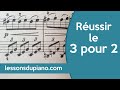 3 Pour 2 Au Piano Comment Le Jouer
