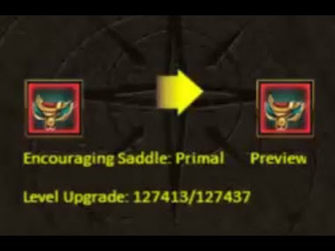Rise of Mythos - Getting My Godlike Saddle to Level 10 (127.5K xp)