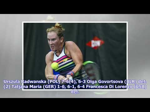 Olga Govortsova stuns No. 2 seed in first round of Dow Tennis Classic