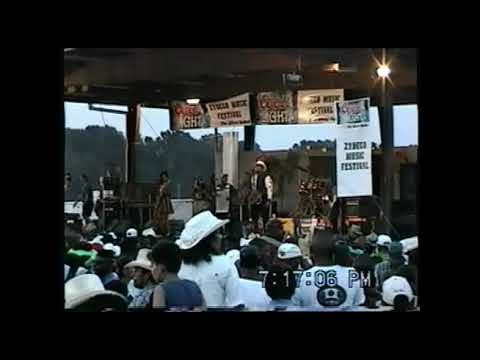 Keith Frank & The Soileau Zydeco Band at the Original Southwest Louisiana Zydeco Festival 1995