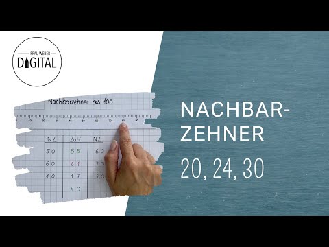 Finding the nearest ten is easy (including worksheet)