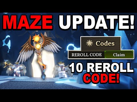 NEW MAZE UPDATE & CODE!! in The Forge Roblox