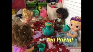 BABY ALIVE: Lydia &amp; Her Tea Party!