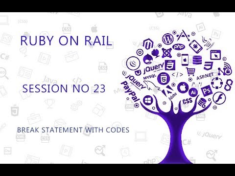 Ruby Programming Tutorial 23 Break Statement with codes in Ruby