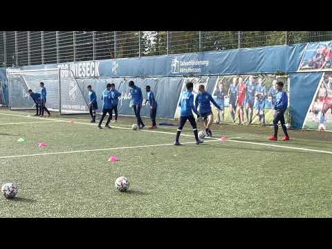 10-13-21 Conor Kasewurm (in shorts) Warm Up TSG Wieseck Club   Germany