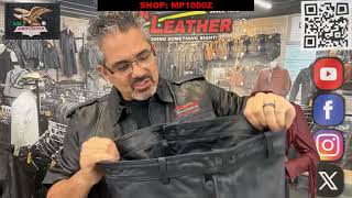 MP1000Z - Premium Leather Overpants Or Chap Pants