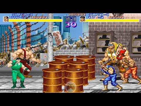 Final Fight STREET SMART Guy & Haggar.