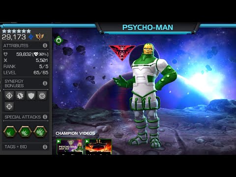 Is Psycho-Man really that bad?- Marvels Contest of Champions