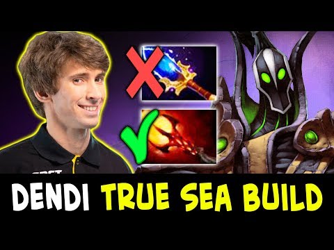 DENDI learns from SEA — DAGON BUILD on MID RUBICK