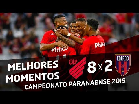 Athletico Paranaense 8x2 Toledo | MELHORES MOMENTOS