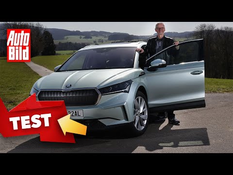Skoda Enyaq iV (2021) | How the Skoda Enyaq drives | Test with Dirk Branke
