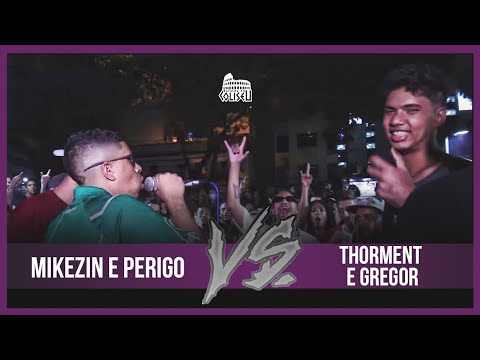 MIKEZIN (SP) E PERIGO X THORMENT E GREGOR - BATALHA DO COLISEU - EDIÇÃO 94