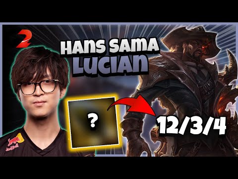 G2 Hans Sama Lucian vs Kai'Sa | 14.11