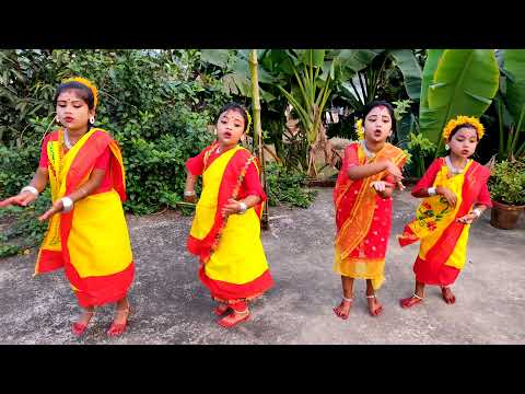 komolay nritto kore //Folk dance //Dance Cover by kids. 