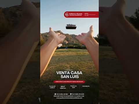 Casa en venta en Juana Koslay con piscina y quincho | Chalet de 4 dormitorios | CODCVN0273