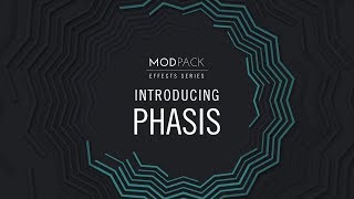 Video thumbnail for Walkthrough: PHASIS from EFFECTS SERIES – MOD PACK | Native Instruments by Native Instruments