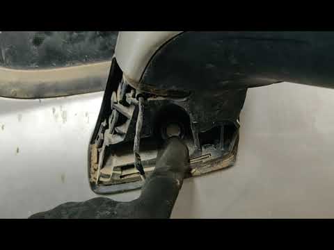 Peugeot 207 side mirror wing mirror replacement guide how to remove (English)