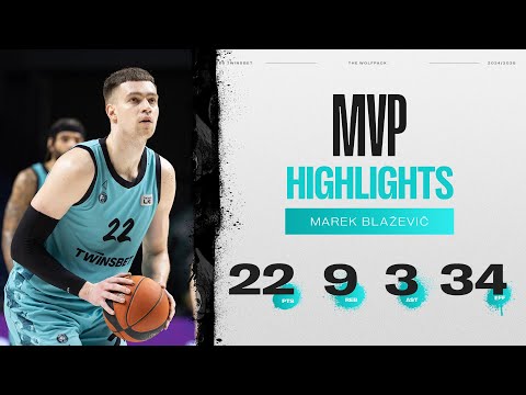 Marek Blaževič's dominant performance vs Nevėžis-Optibet Kėdainiai | Highlights