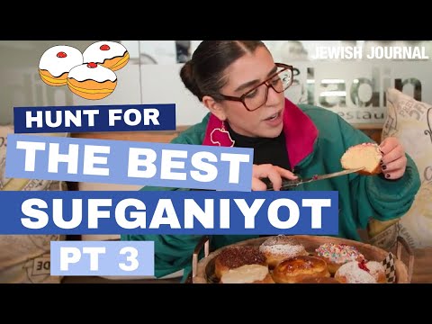 Trying All Of The Sufganiyot In LA: Roladin Restaurant & Cafe