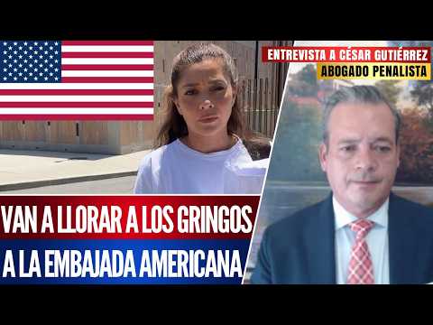 HIJA DE RUFFO NOS FUE ACUSAR CON LOS GRINGOS; FUE A LA EMBAJADA POR PROTECCIÓN: CÉSAR GUTIÉRREZ