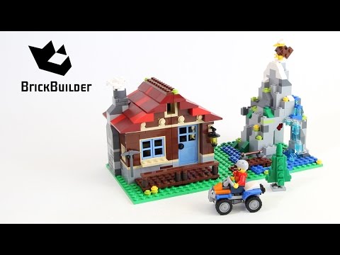 Vidéo LEGO Creator 31025 : Le refuge de montagne