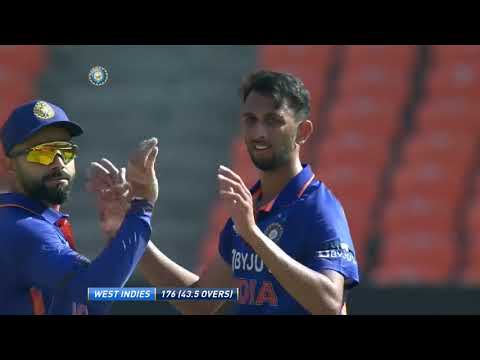 1st ODI: IND beats WI by 6 wickets, Chahal 4/49 MOTM performance, Holder scores 57 off 71 (4 sixes)