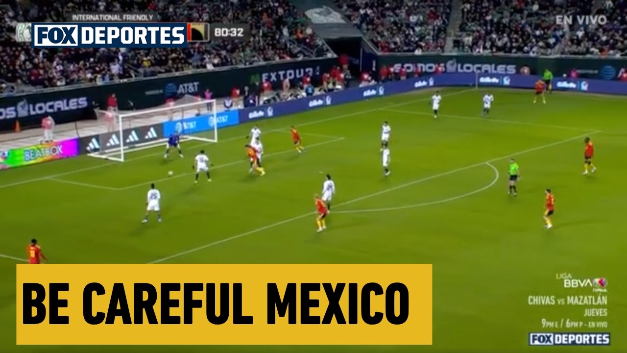 😳⚽️ BE CAREFUL, MEXICO | Mexico 1-1 Belgium | International Friendly