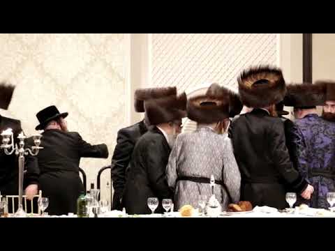 Viznitz Monsey Rebbe at the Brizdovitz - Volove Wedding - Sivan 5782