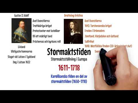 Stormaktstiden 1611-1718 | Svensk historia 🔴