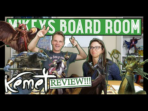Kemet Board Game Review - Matagot Games - 2 Player Review