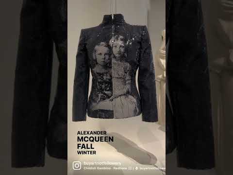 Alexander McQueen Fall/Winter 1998 "JOAN" Collection after the martyr JOAN OF ARC