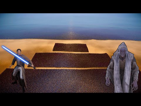 15,000,000 GHOSTS vs 500,000 JEDI KNIGHTS | Ultimate Epic Battle Simulator 2