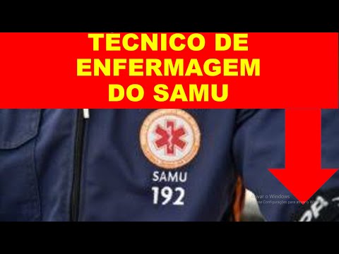 Técnico de Enfermagem do Samu - O que faz um técnico de enfermagem no Samu