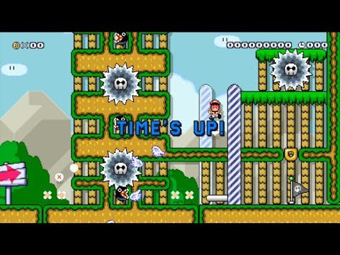 Tough 10 Second Precision Level Completed! Super Mario Maker 10 SECOND CHALLENGE By Terry