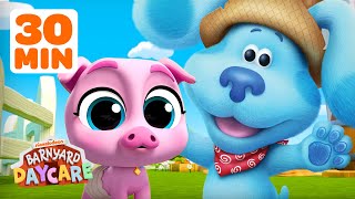 Farmer Blue Plays with Baby Farm Animals for 30 Minutes Straight! 👨🌾 | Blue's Clues & You!