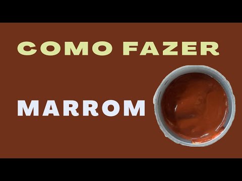 How to Make Brown Color - Color Mixing Step by Step