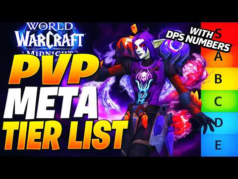 RANKING BEST PVP CLASSES IN WEEK 1! WoW Midnight PVP Tier List (NEW META)