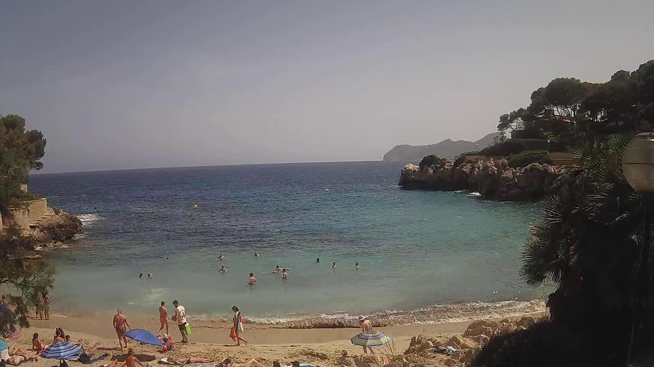 Live webcam view of Cala Gat Beach, Mallorca